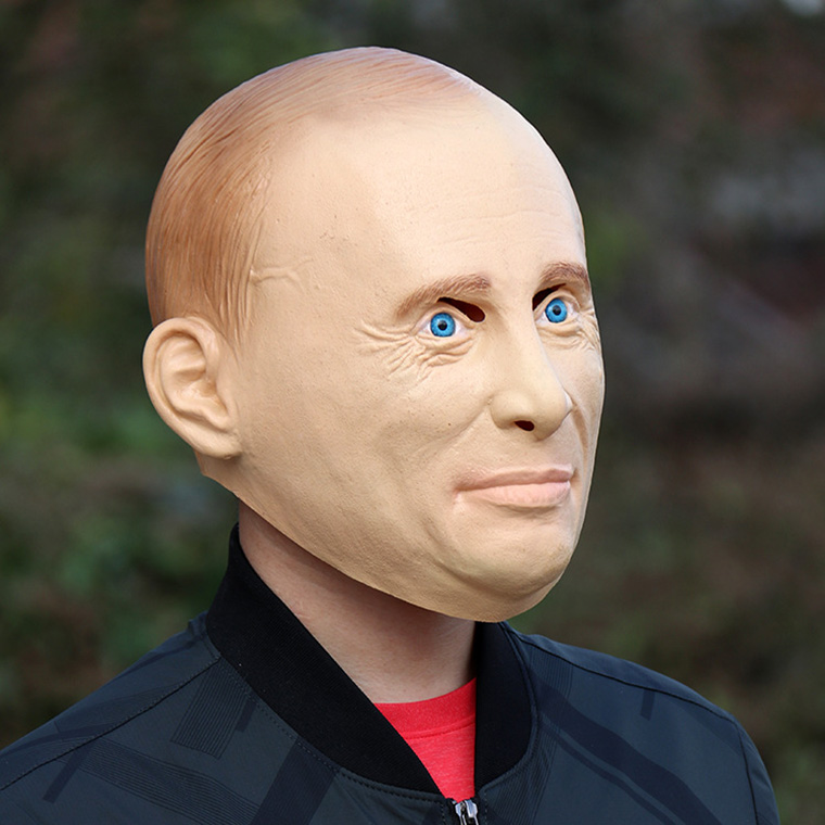 プーチン 大統領 ロシア 政治家 ジョークグッズ 怪獣マスク ハロウィン ラバーマスク 変装グッズ 仮装 被り物 お面 仮面 小物 お化け屋敷 学芸会 文化祭