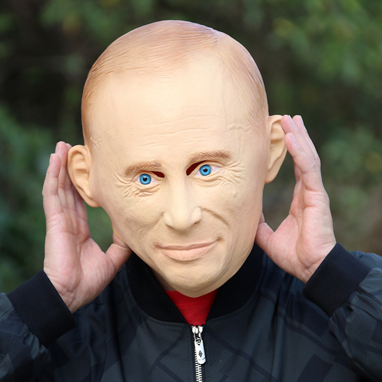 プーチン 大統領 ロシア 政治家 ジョークグッズ 怪獣マスク ハロウィン ラバーマスク 変装グッズ 仮装 被り物 お面 仮面 小物 お化け屋敷 学芸会 文化祭