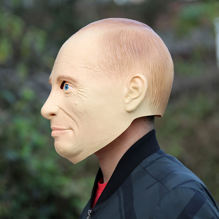 プーチン 大統領 ロシア 政治家 ジョークグッズ 怪獣マスク ハロウィン ラバーマスク 変装グッズ 仮装 被り物 お面 仮面 小物 お化け屋敷 学芸会 文化祭