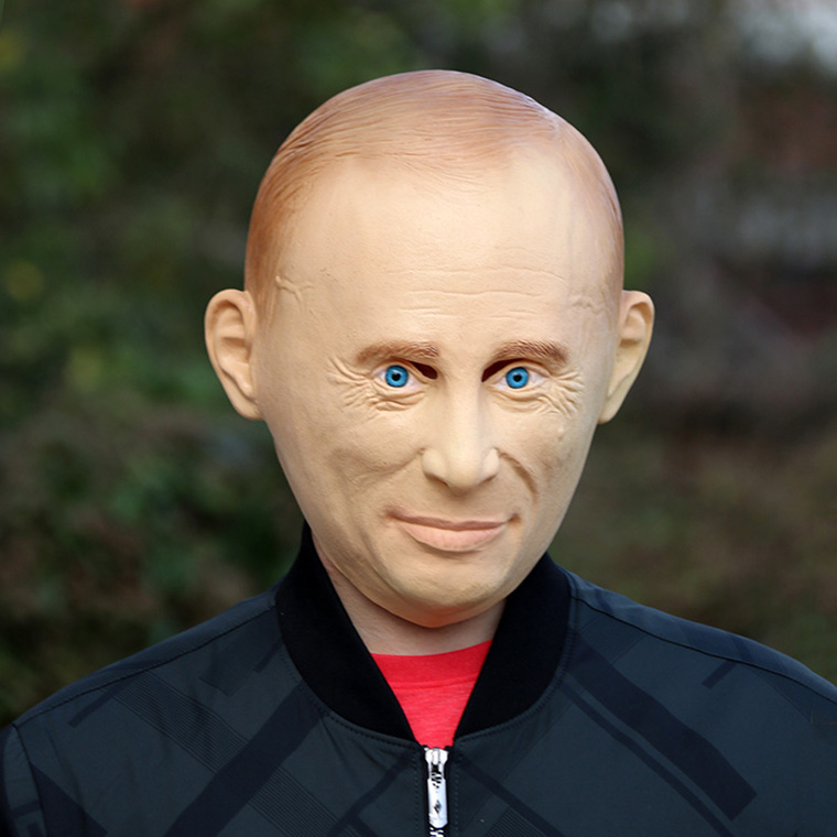 プーチン 大統領 ロシア 政治家 ジョークグッズ 怪獣マスク ハロウィン ラバーマスク 変装グッズ 仮装 被り物 お面 仮面 小物 お化け屋敷 学芸会 文化祭