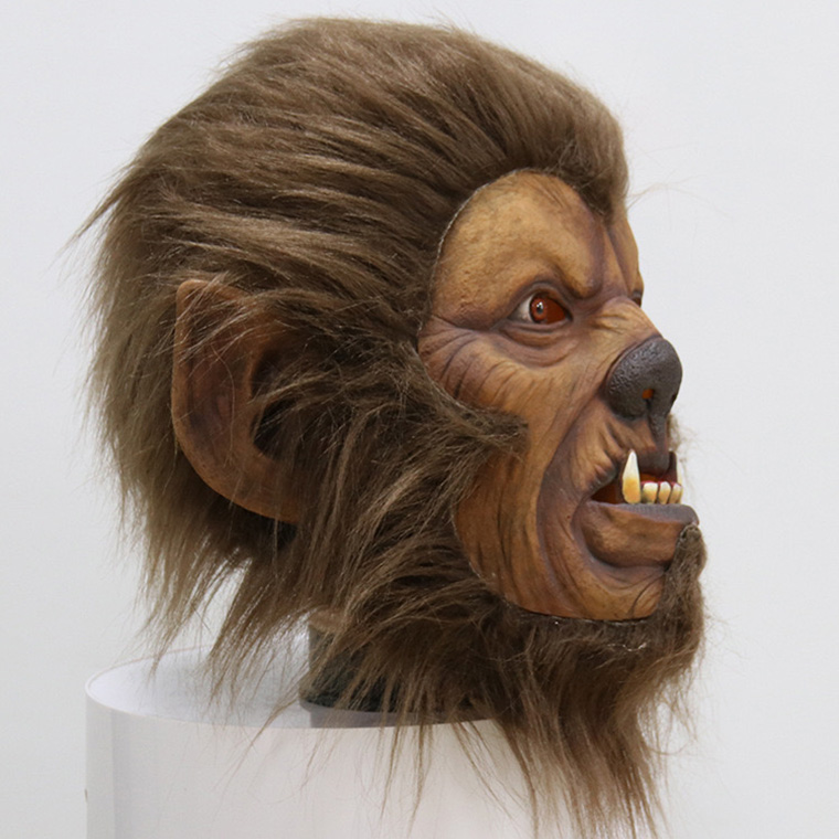 ライオン 狼 牛魔王 吸血鬼 悪魔 怪獣マスク ハロウィン ラバーマスク 変装グッズ 仮装 被り物 お面 仮面 コスプレ お化け屋敷