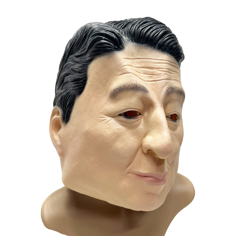 首相 総理 政治家 お面 仮面 仮装 被り物 ジョークグッズ ハロウィン ラバーマスク 変装グッズ お化け屋敷 安倍 麻生 小泉