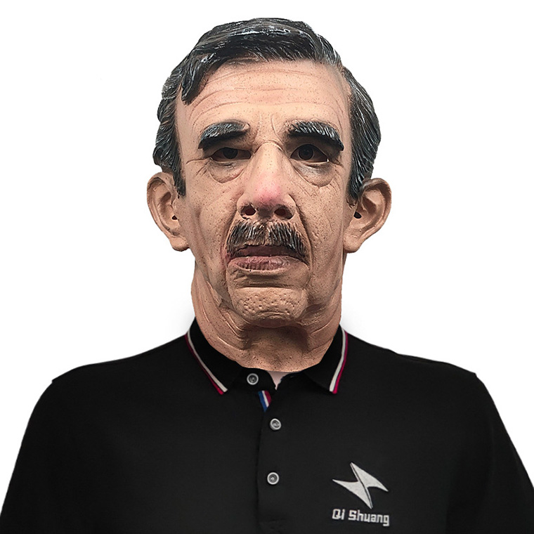 老人 ダンディ おしゃれ じじ 爺 ジジイ お爺さん おやじかぶりもの ラバーマスク 変装グッズ 仮装 被り物 お面 仮面 