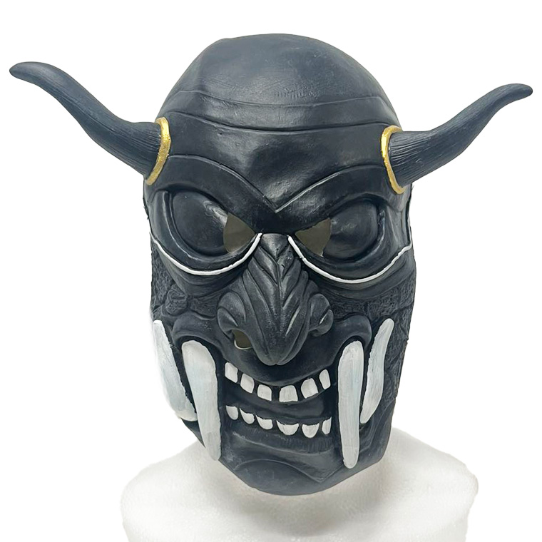 般若はんにゃお面鉄仮面鬼神能面魔除け骨董品希少昭和レトロアンティークヴィンテージ 般若 はんにゃ 鬼 般若の お面 仮面 能面 怖い 豆まき 節分 赤鬼 黒 半