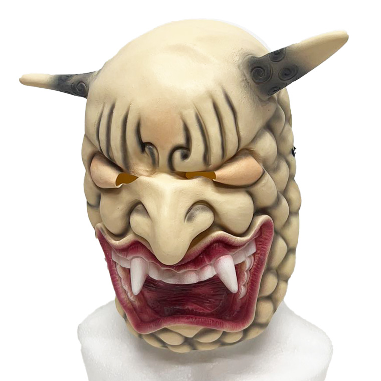 般若 はんにゃ 鬼 般若の お面 仮面 能面 怖い 豆まき 節分 赤鬼 黒 半