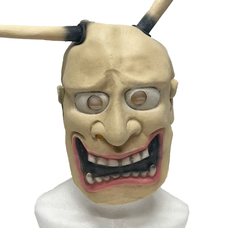 般若 はんにゃ 鬼 般若の お面 仮面 能面 怖い 豆まき 節分 赤鬼 黒 半