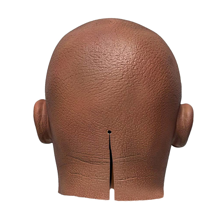 黒人 ダンディー スーパースター チャンピオン タレント 俳優 超人 スポーツ キン肉マン おやじ お面 仮面 仮装 被り物 変装 マスク かぶりもの ラバーマスク アフリカ 