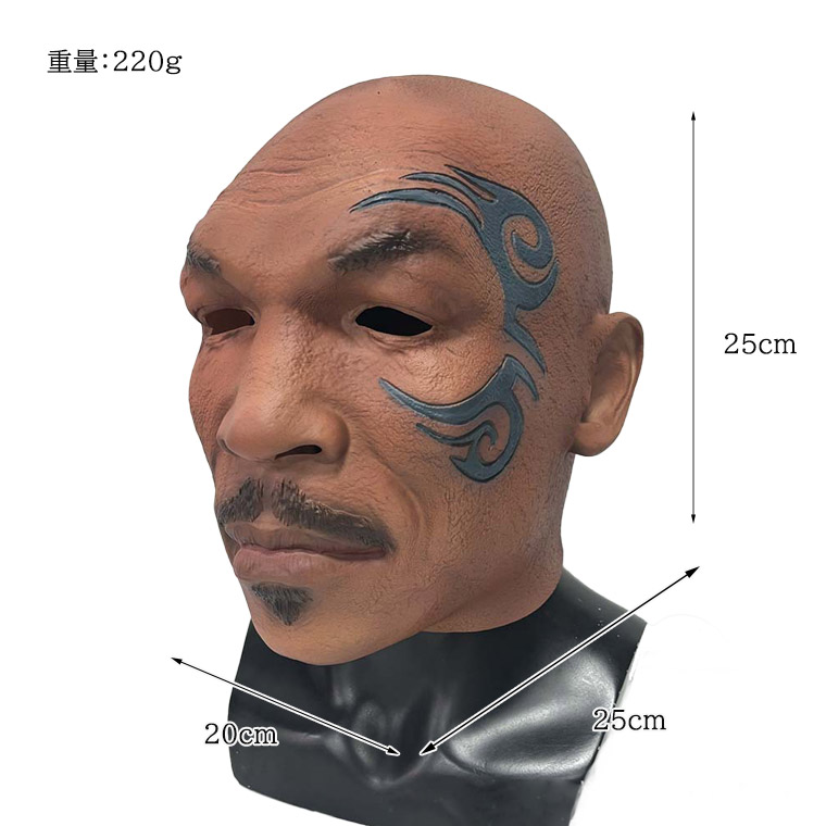 黒人 ダンディー スーパースター チャンピオン タレント 俳優 超人 スポーツ キン肉マン おやじ お面 仮面 仮装 被り物 変装 マスク かぶりもの ラバーマスク アフリカ 