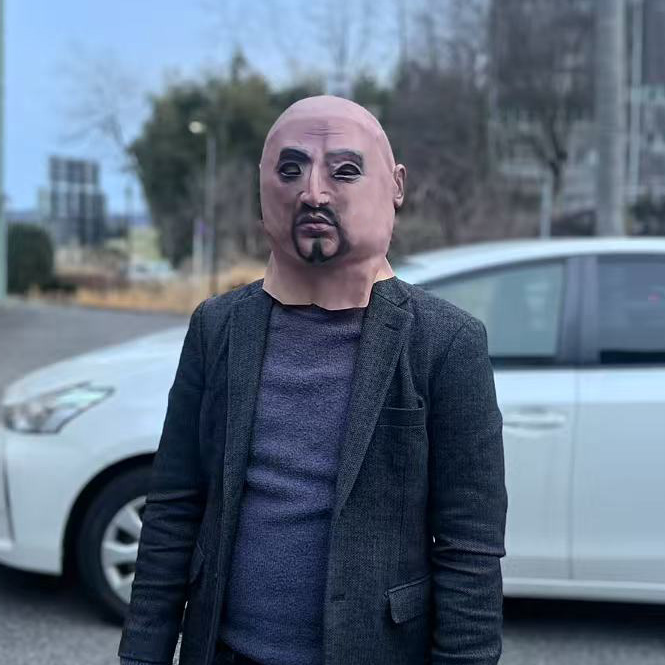 中年 外人 ダンディ スキンヘッド イケオジ 男性 紳士 男 黒人 おじさん オヤジ