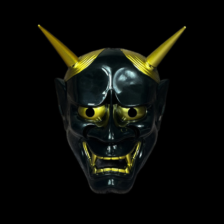 般若 はんにゃ マスク 般若の お面 鬼 2個セット 軽量PVC製 かぶりもの