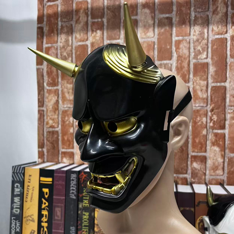 般若 はんにゃ マスク 般若の お面 鬼 2個セット 軽量PVC製 かぶりもの