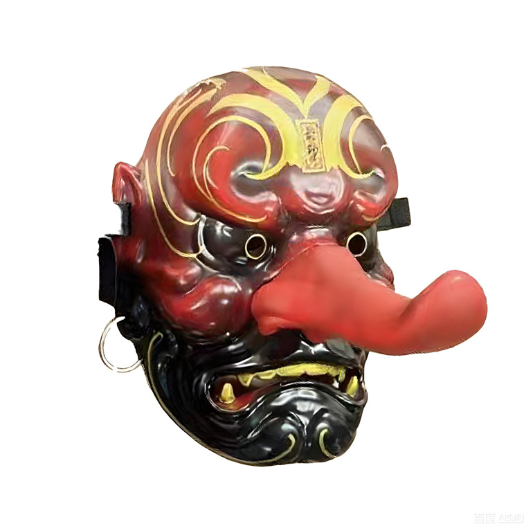 天狗 てんぐ お面 天狗面 般若 はんにゃ マスク 鬼 マスク樹脂 製 かぶりもの 被り物 能面 豆まき 節分 鬼 赤鬼 黒鬼 緑鬼 紫鬼 武士 魔王 鬼コスプレ 仮面 仮装 被り物