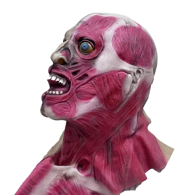 口縫い ドクロマスク お面 スカル 悪魔 ゾンビ 宇宙人 お化け かぶりもの 被り物 仮面 変装