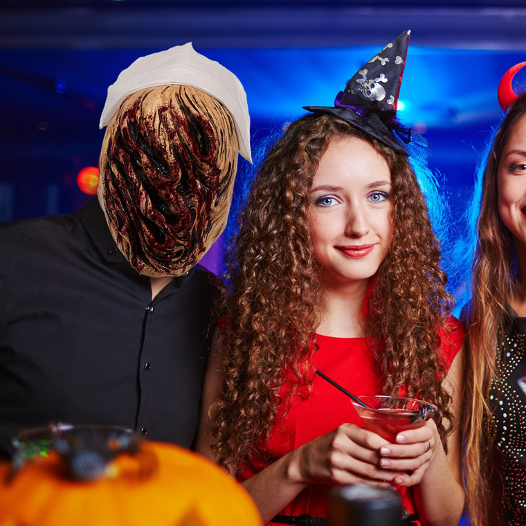 ホラーナースマスク ゾンビ ナース 看護師 マスク お面 悪魔 お化け ホラーマスク 怖い 