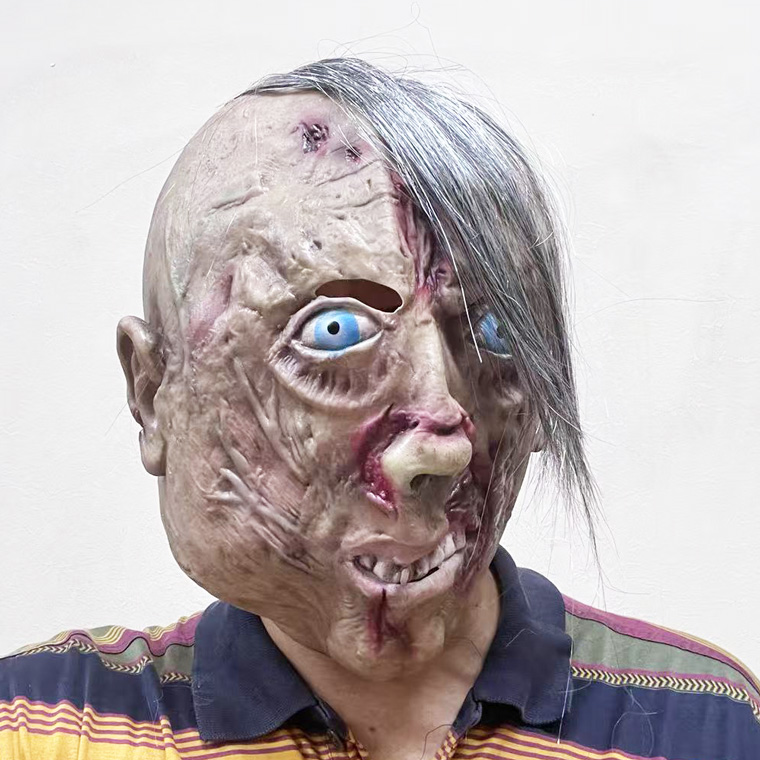 ゾンビ マスク 恐怖 悪魔 お化け 狂気 ホラーマスク スカル 骸骨 お面 かぶりもの 被り物 仮面 変装 仮装 
