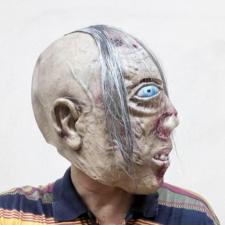  ゾンビ マスク 恐怖 悪魔 お化け 狂気 ホラーマスク スカル 骸骨 お面 かぶりもの 被り物 仮面 変装 仮装 