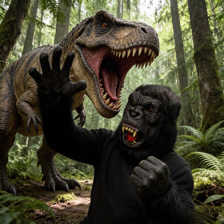 リアル ゴリラ 動物マスク 手袋セット 仮装 コスプレマスク チンパンジー サル 猿 かぶりもの 