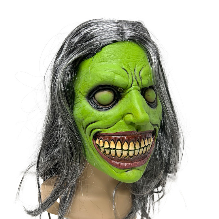 魔女 マスク ハロウィン 老婆 お面 仮面 呪い 鬼女 幽霊 お婆さん