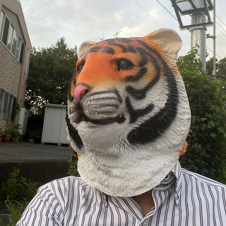 トラ 虎 マスク タイガー トラのお面 アニマル 動物 猛獣 キング トラ 虎 マスク タイガー トラのお面 アニマル 動物 猛獣 キング