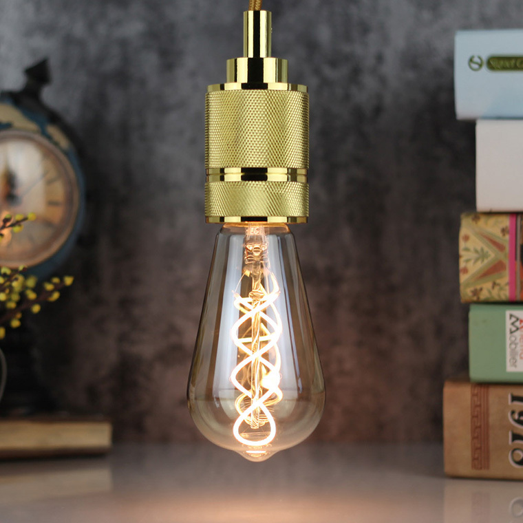 DENKO HOME（電光ホーム） エジソン電球 LED E26 1.7W led全2色 幅95mm