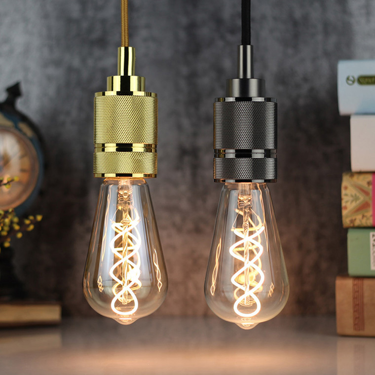 DENKO HOME（電光ホーム） エジソン電球 LED E26 1.7W led全2色 幅95mm