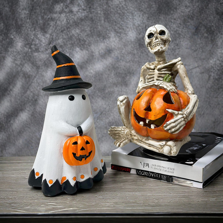 DENKO HOME（電光ホーム） ハロウィン 飾り骸骨 ドクロ カボチャ