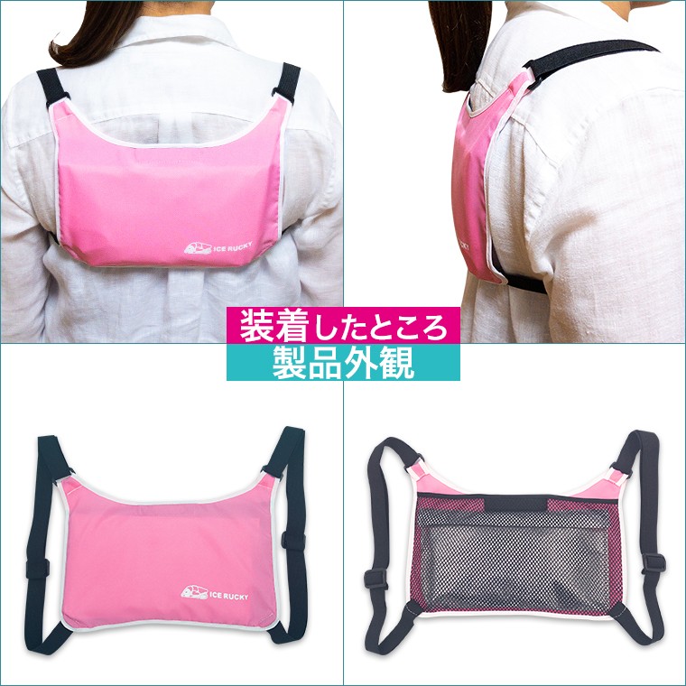 装着したイメージと、製品外観。