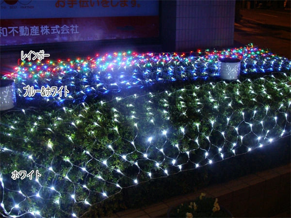 DENKO HOME（電光ホーム） イルミネーション ネットライト 長方形 300