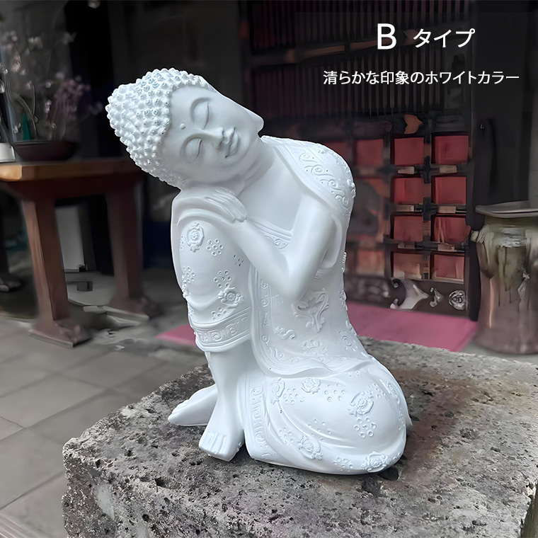 DENKO HOME（電光ホーム） 仏像 釈迦 仏陀 仏像オブジェ 禅 神様