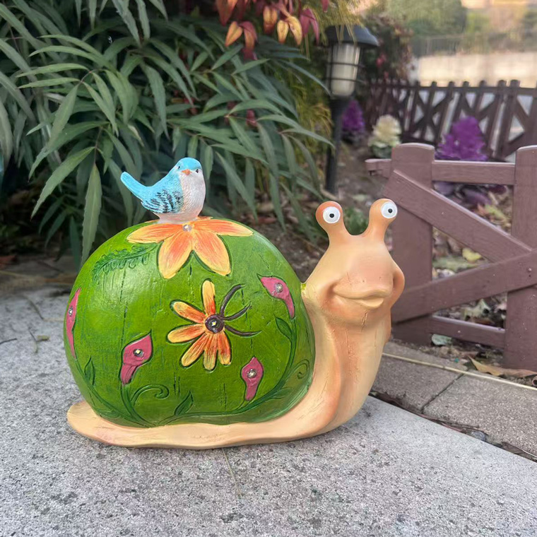 DENKO HOME（電光ホーム） カタツムリ かたつむり 蝸牛 ソーラー