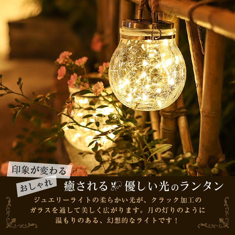 DENKO HOME（電光ホーム） ガーデンライト ソーラー ランタン