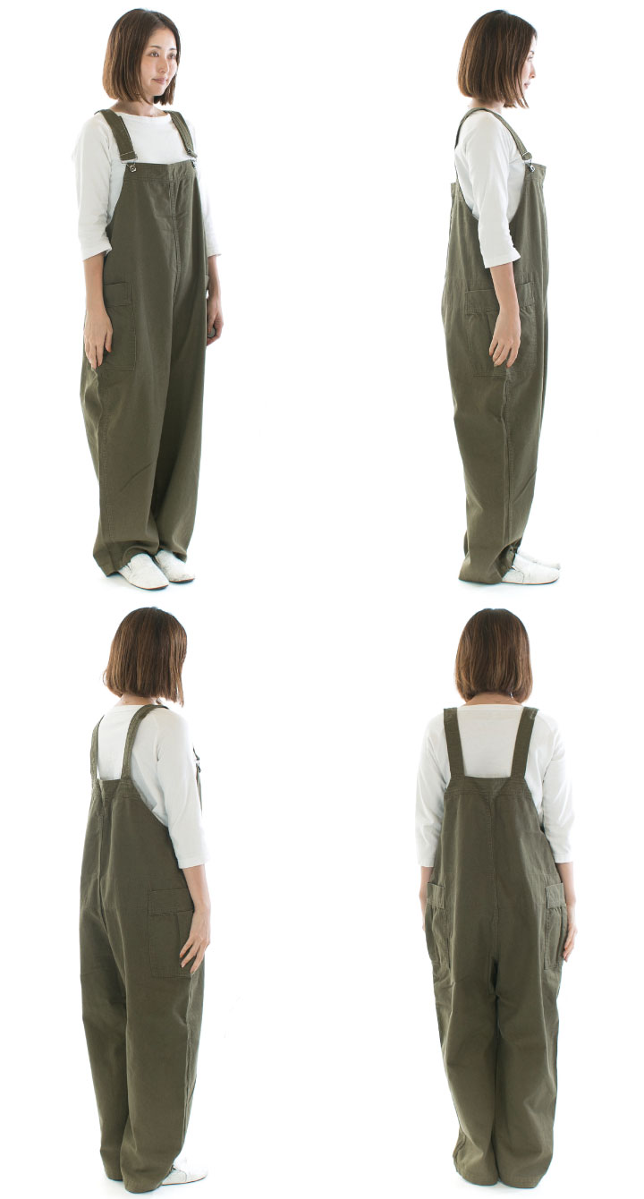 OMMO サロペット D.M.G ドミンゴ 10sニューセリサイトビッグポケットサロペット 14
