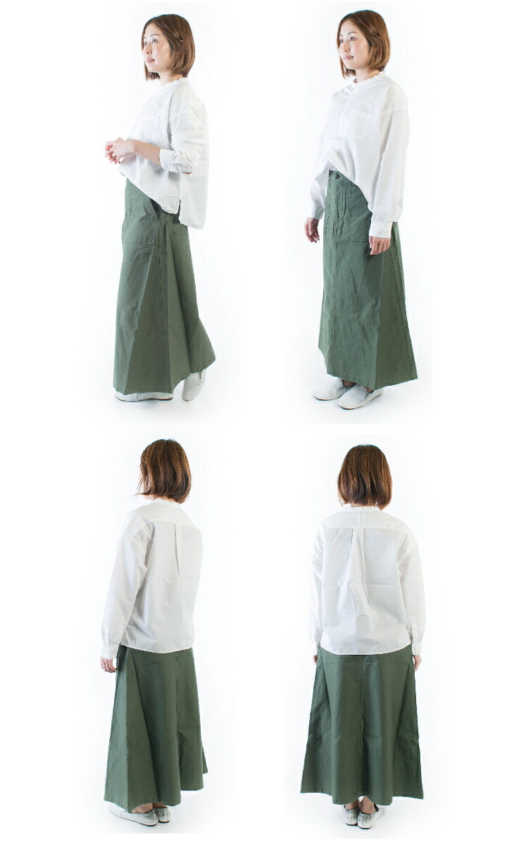 D.M.G. ドミンゴ ベイカーオールドスカート 17-409T【DMG
