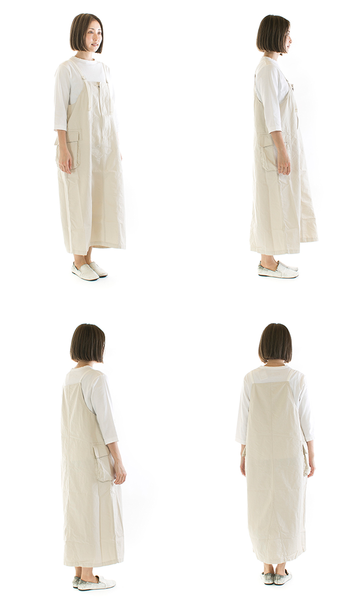 D.M.G ドミンゴ ファティーグリップミリタリーサロペットスカート 17