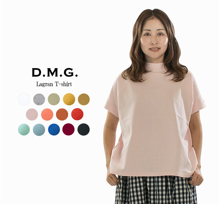 D.M.G ドミンゴ ラグランTシャツ 19-116N【2026春夏】○ : varzy