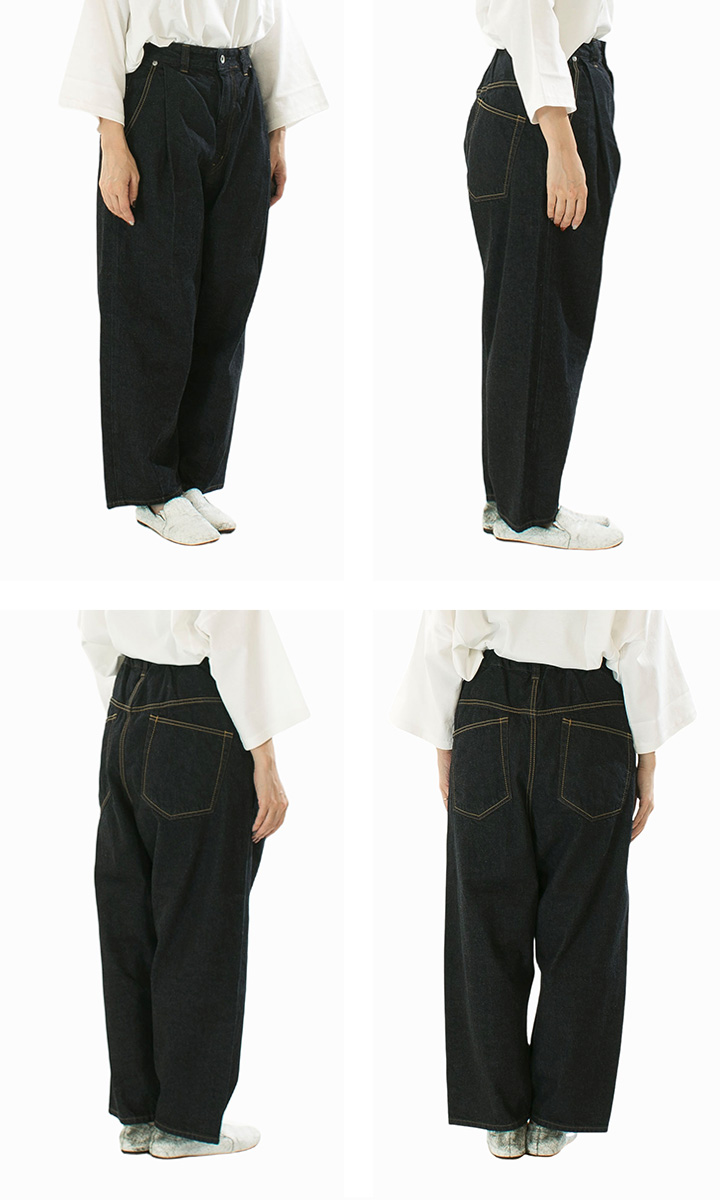 Brocante ブロカント 12ozリングデニム アンプリッセパンツ 33-329C(33