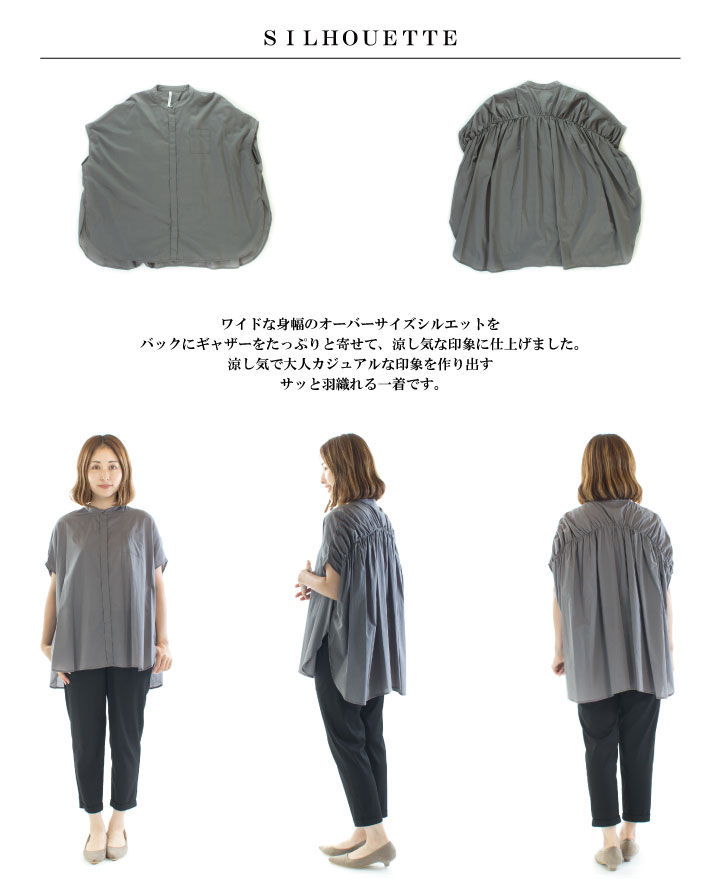 新品未使用品　ウォッシュデニム　ギャザー！シャツ　バックプリント Yahoo!オークション -「デニムシャツ バックプリント」の落札