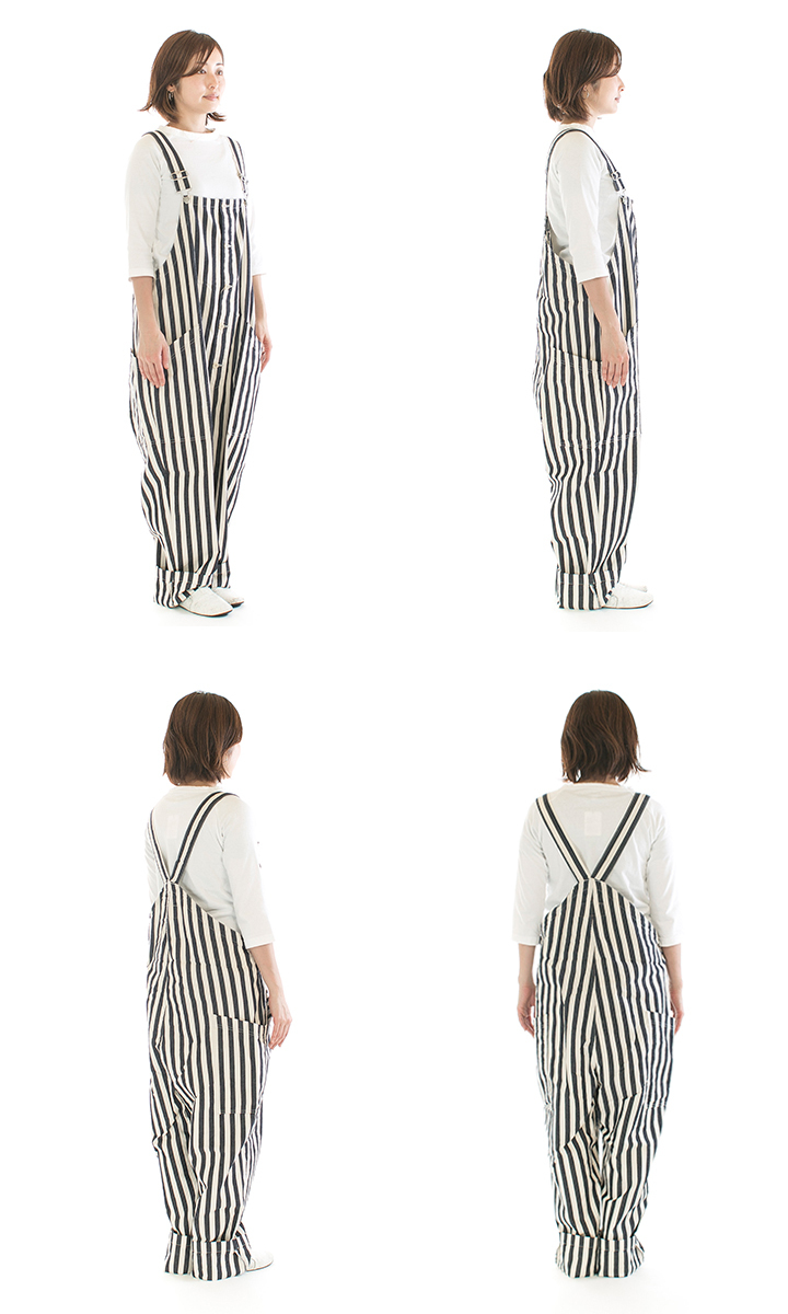 HARVESTY (ハーベスティ) STRIPES OVERALLS（ストライプ オーバーオール） A12207 楽天市場】HEADLIGHT / 11oz. HICKORY STRIPE OVERALLS (HD42456