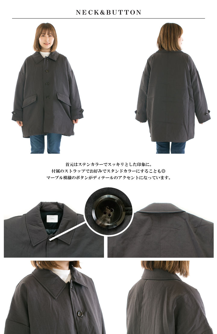 miffew ミフュー BAL COLLAR OVER DOWN COAT FEW23WJK5114○ : varzy