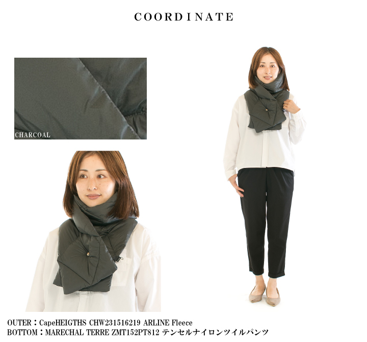 LOFTLABO ロフトラボ NEIYOOキルティングマフラー TL15FAC06