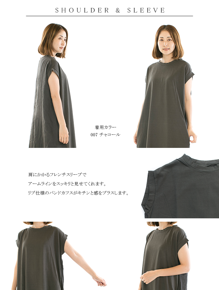ユニ　yuni リネン 麻 ジャケット ボタン Aライン ゆったり ナチュラル POWDER SNOW WASH COTTON TUNIC DRESS(XS Black): Vintage 1.1