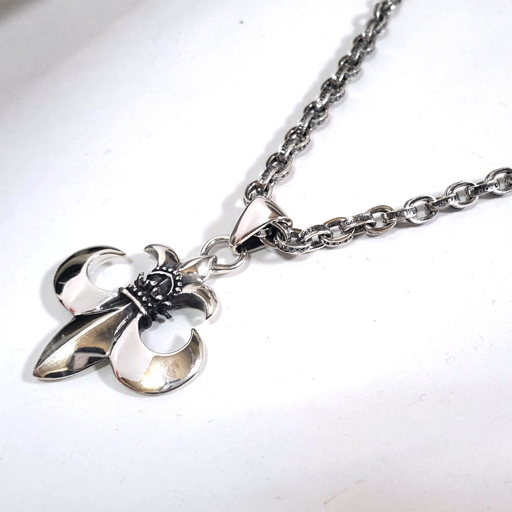 5mm幅 刻印チェーン / ペーパーチェーン ネックレス 50cm /シルバー925