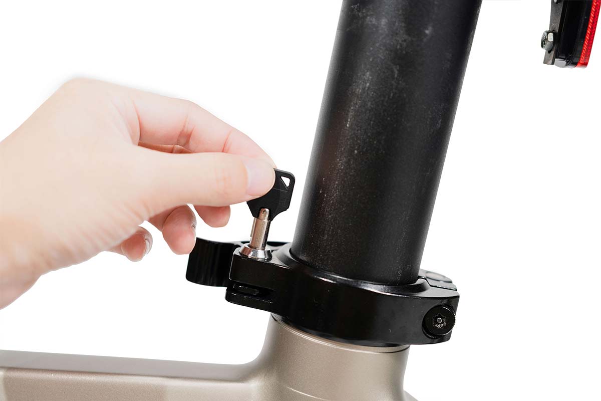 電動アシスト自転車用 サドルバッテリーロック erway-a02専用 電動