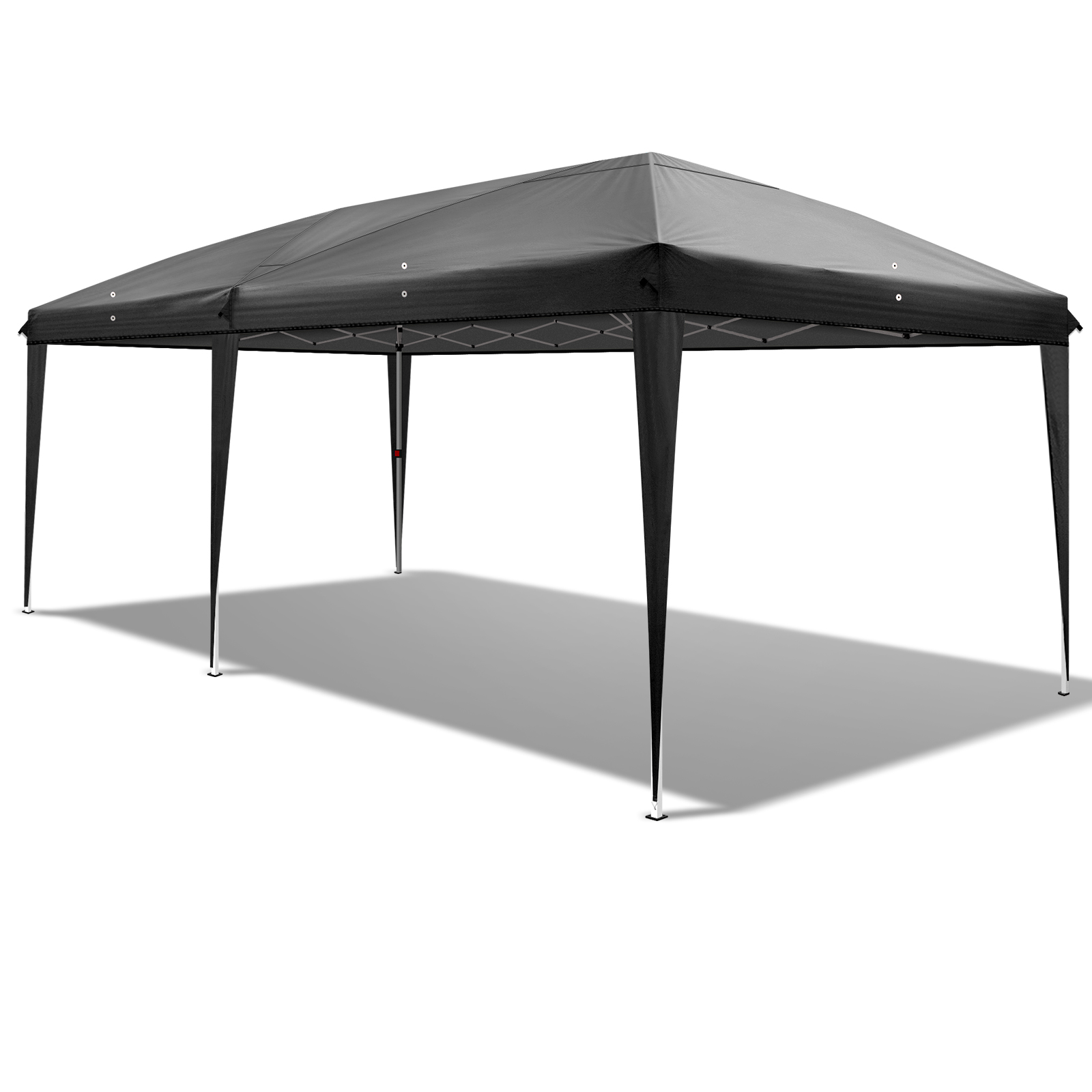 タープテント 3m×6m サイドシート6枚付き ワンタッチ 収納バッグ付き 3