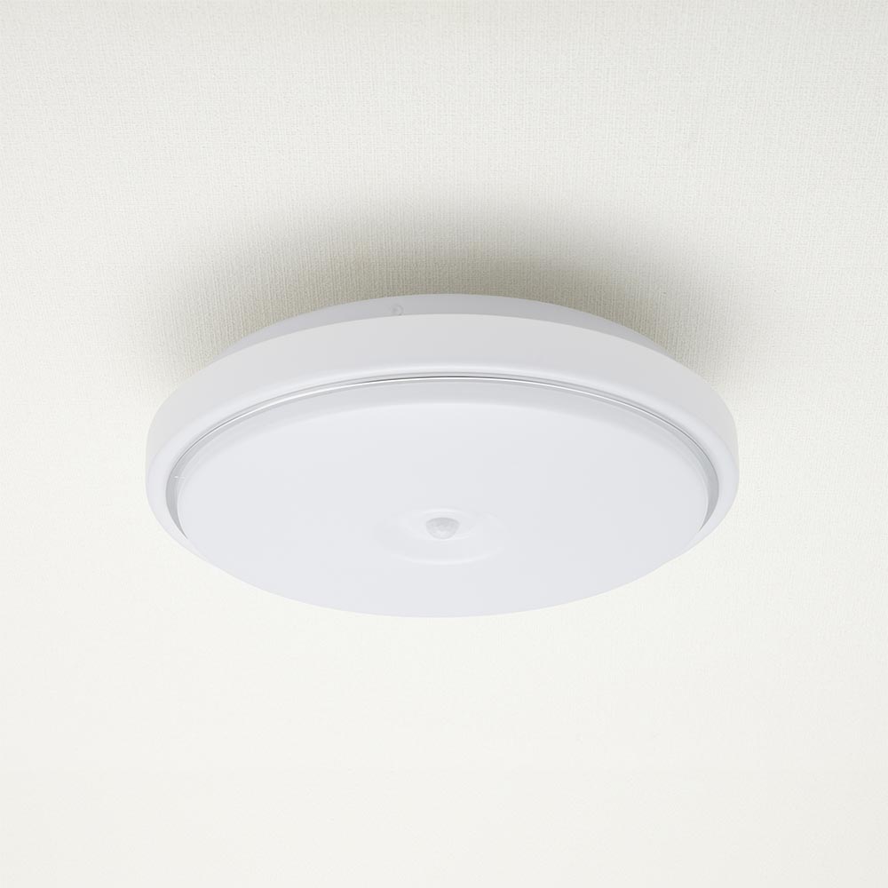 1年保証 LEDシーリングライト 明暗センサー 人感センサー付 LEDミニ