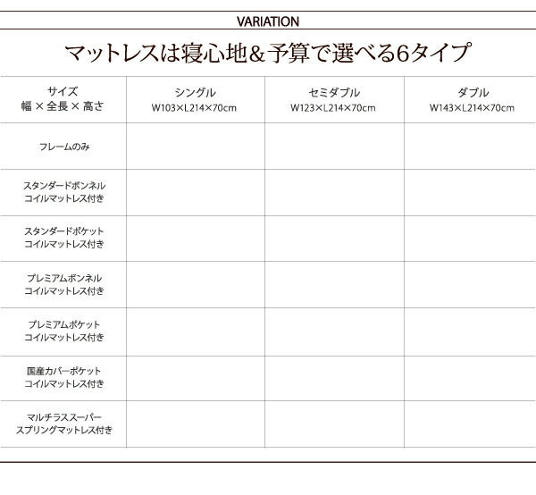 モダンデザイン・バイカラー_棚・コンセント付き収納ベッド スタンダードボンネルコイルマットレス付き シングル 組立設置付 :ck102116040112580:収納付きベッド専門店 VEGA EVER