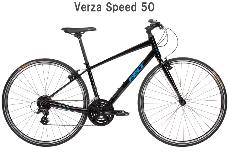 2024 FELT フェルト VERZA SPEED 50 ベルザスピード50 ブラック/ブルー 24段変速 V-BRAKE : 10001496 :  自転車館びーくる - 通販 - Yahoo!ショッピング