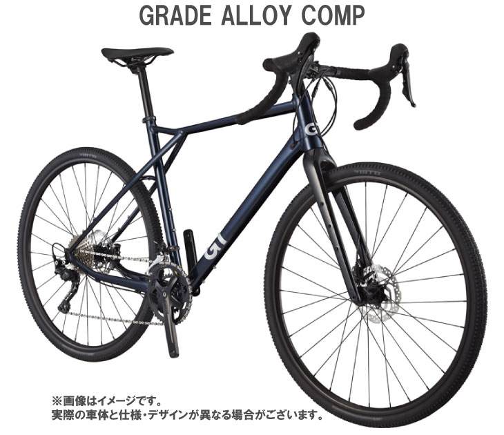 選べる特典付)2024 GT ジーティー GRADE ALLOY COMP グレード アロイ コンプ インディゴ 2×10S グラベルロード :  10002361 : 自転車館びーくる - 通販 - Yahoo!ショッピング