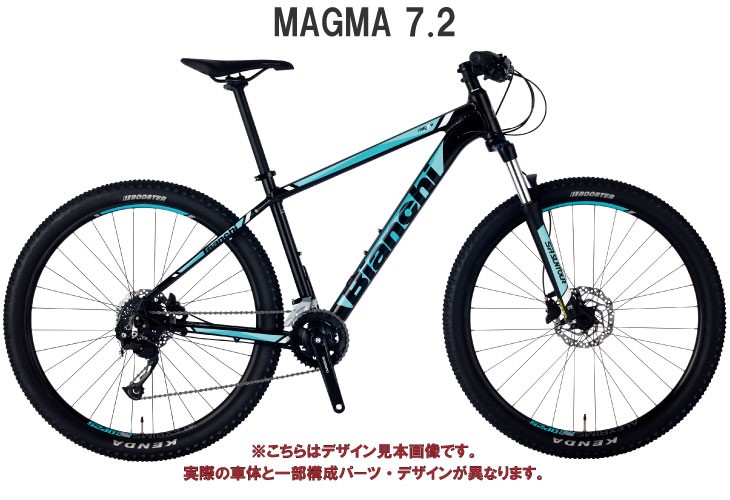 Bianchi MAGMA 7.2 MTB 2022年モデル(2024.2購入) Bianchi 2022 BIANCHI ビアンキ MAGMA 7.2 マグマ7.2 ブラック