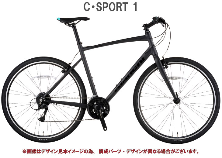 2025 BIANCHI ビアンキ C・SPORT 1 Cスポーツ1 ロックサンド/ブラック 24段変速 クロスバイク : 11000700 :  自転車館びーくる - 通販 - Yahoo!ショッピング